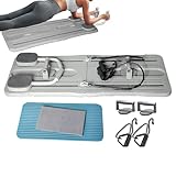 Tragbares Pilates-Board, Pilates-Ausrüstung, Pilates-Board, Multifunktionales Übungsbrett Pilates Reformer, Bauchtrainer Trainingsgeräte für zu Hause Pilates