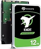 Seagate Exos X12 12TB Interne Server Festplatte ST12000NM0017 3,5 Zoll HDD 512e SED SATA 6Gb/s 7200RPM 256MB Cache (Generalüberholt)