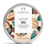 The Body Shop Shea Body Butter unisex, Shea Körperbutter 200 ml, 1er Pack (1 x 200 ml)