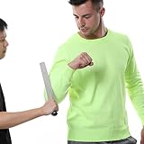 SUNBGRPYE Schnittschutzkleidung Der Stufe 5, VerschleißFest/Schnittfest, Bissfest/ReißFest, Universelle Messerschutzweste FüR Herren/Damen, Zum PersöNlichen Schutz Green-L