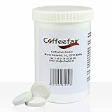 Coffeefair Reinigungstabletten für Kaffeevollautomaten 120 x 1,2g Saeco, Melitta, Jura, WMF, Bosch, Siemens, Delonghi, Miele