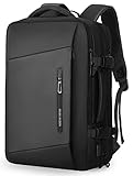 MARK RYDEN Erweiterbarer 26L-38L Reiserucksack, Business Rucksack Herren, Laptop Rucksack mit 17 Zoll Laptopfach, Handgepäck 45x36x20,Fluggeprüfter Rucksack für Weekender-YKK Reißverschluss