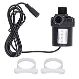 Xiuganpo Kleine Tauchpumpe, Langlebig, Zuverlässig, Energiesparend, Leiser Brunnen, DC12 V, 20 W, 800 L/h, für den Hausgarten