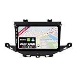 JOYX Android 12 IPS Autoradio Passt für Vauxhall Astra K / Buick Verano GS (2016-2020) - Eingebautes CarPlay Android Auto - KOSTENLOS Kamera - 2G+32G - 9 Zoll 2 Din - DAB SWC 4G WiFi Fast-Boot BT EQ