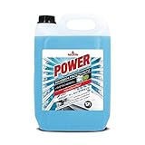 NIGRIN Scheiben-Frostschutz Power Konzentrat -52°, schnellwirkend, schlierenfrei und verhindert erneutes Einfrieren, blau, 5 Liter, 1 stück (1er Pack)