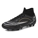 Fußballschuhe Herren Madame Großer Junge Football Shoes High Top Fußball Schuhe Jugendliche Fussball Schuhe Turf Football Boots Professionelle Sportliche Athletics Fußballschuhe