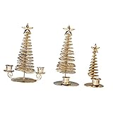 Warmhm 1Stk Leuchter Tannenbaum kerzenhalter christbaumkerzenhalter christbaumkerzen Halterung wohnzimmerdeko Kiefer schwarzer Kerzenhalter kerzenständer dekorativer Kerzenhalter Golden