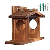 Eichhörnchenhaus, Eichhörnchenhäuser für den Außenbereich | Langlebige Eichhörnchenhausbox mit abnehmbarem Dach | Tamia-Haus in robuster Box für einfaches Befüllen von Mais