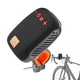 Fahrrad-Radio, Motorrad-Lautsprecher, 500 mAh wasserdichter Lautsprecher, Motorrad-Radio - Mountainbike-Zubehör, Outdoor-Stereo-Lautsprecher, Reisefahrrad-Lautsprecher, V-Radio