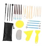 Homoyoyo 1Satz Knetwerkzeug für Teiliges Töpferwerkzeug für Polymer Schnitzwerkzeuge und Zubehör für DIY für Anfänger und Profis