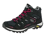 Brütting MOUNT FRAKES HIGH Damen Trekking- & Wanderstiefel, Schwarz/ Pink, 40 EU
