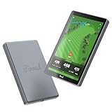 Pinned Golf The Caddie Tragbares Golf-GPS-Gerät, Sonnenlicht-lesbarer 8-Zoll-Bildschirm, 45.000+ Golfplätze, wasserdicht, Touchscreen-Golf-GPS-Handgerät mit fortschrittlicher Analyse, Keine Gebühren