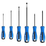 BRILLIANT TOOLS BT031000 Schraubendreher-Satz, 6-tlg, Schlitz, PH Phillips [Powered by KS TOOLS]