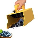 Beerenpflücker Kamm | Obstpflücker Gartenwerkzeug - Ergonomischer Tragbarer Erntehelfer Für Obst Gemüse Garten Outdoor-Ernte Gartenarbeit Kirschen Sammeln Mit Effizientem Harkendesign