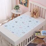 Morbuy Inkontinenzunterlage Waschbar, Inkontinenzunterlagen Bett Groß Inkontinenz Bettunterlage wasserdichte Anti Rutsch Weich Atmungsaktive für Kinder & Senioren (200*220CM,Grauer Koala)