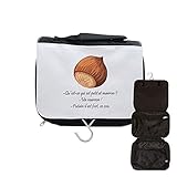 Kaamelott Kulturbeutel zum Aufhängen, klein, Braun