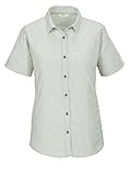 killtec Damen Funktionsbluse Kurzarm/Bluse KOS 43 WMN WVN SHRT, helles Salbei, 48, 42789-000