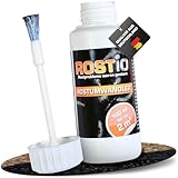 Rostio Rostumwandler 100 ml – mit Pinsel – Rostkonverter & Grundierung – für Auto, Stahl & Eisen – kein Abwaschen – überlackierbar nach 6–8 h – ergiebig bis 2 m²