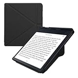 kwmobile Hülle kompatibel mit Kobo Sage Hülle - Kunstleder Case - eReader Schutzhülle - Cover Schwarz