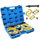 YRHome Universal Federkompressoren Federspanner Set für McPherson Federbein – Federkompressor mit Transportkoffer, geeignet für Stoßdämpfer & Tieferlegung