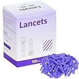Lanzetten für Diabetiker Blutlanzetten 100 Stück 30G Universal Lanzetten Steril zur Blutzucker Messung