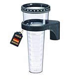 TFA Dostmann Regenmesser, 471001,wetterfest, robust, Niederschlagsmengenermittlung, schwarz, L 87 x B 87 (116) x H 205 mm