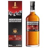 Auchentoshan 12 Jahre | Single Malt Scotch Whisky | mit Geschenkverpackung | Karamellgeschmack und fruchtigen Aromen | 40% Vol | 700ml Einzelflasche
