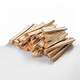 Blumixx Anfeuerholz und Anzündholz - trockenes und sofort einsetzbares Brennholz für Kamin, Ofen, Feuerschale, Lagerfeuer - getrocknetes und unbehandeltes Anmachholz, Premium Qualität,19 kg