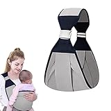 Atmungsaktive Baby Tragetuch, Verstellbare Koala Tragetuch mit Clip, Multifunktionale Babytrage 3D Tragetasche Baby Babytrage Wickeln für Babytrage Neugeborene