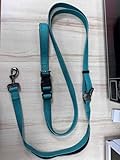 WANFIRE Hands Free Dog Lead, Heavy Duty Long Dog Lead, Tangle Free Reflective Waist Lead, Crossbody Dog Lead with Safety Buckle for Medium & Large Dogs Running,Training (2.9m-Grün)