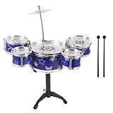 Cabilock Mini-Schlagzeug-Set Für Kinder Musikinstrumente Für Kinder Handtrommel-Spielzeug