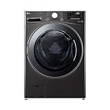 LG F11WM17TS2B, Frontlader-Waschmaschine 17 kg, Klasse E, 1.100 U./Min., 70x77x99 cm, Turbowash 59 Minuten, 6 Motion DirectDrive, Wi-Fi, Metallic Black Steel