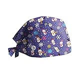 Baseballkappe Cowboyhut Westernhut Sonnenhut Stand-Ohrschutz, verstellbar, Weihnachtsmütze, Krankenschwester, Yashmak, Freizeit, Druck, Damen, Baseballmützen (D, One Size)