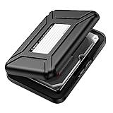 TNSRAY 1 Stück 3,5' Festplattentasche Schutztasche Schutzbox, Aufbewahrungstasche für 3,5 Zoll Festplatten, 3,5' HDD Festplatten Schutzhülle, Festplattenhülle, Festplattentasche, HDD Schutzhülle