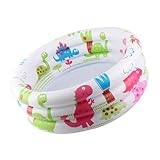 WEKAMOS Aufblasbarer Dinosaurier Kinderpool PVC Wassermatratze Badespielzeug Schwimmspaß für Jungen Mädchen Sommer Outdoor Poolspaß