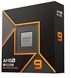 AMD Ryzen 9 9950X Prozessor (intergrierte Radeon Grafik, 16 Kerne/32 Threads, 170 W DTP, AM5 Sockel, 80MB Cache, Bis zu 5.7 GHz Frequenz Boost, Kein Kühler)