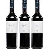 Geils Sekt und Weingut Merlot Rotwein Rot Trocken Deutschland inkl. FeinWert E-Book (3 x 0.75 l)