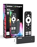 STRONG SRT41 4K UHD Google TV Stick, Android 11, WiFi, Integrierter Chromecast, Google Sprachassistent, HDR10+, Dolby Audio & Dolby Vision, Netflix, Prime Video, YouTube, Disney+