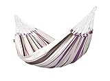 LA SIESTA - Caribeña Purple - Klassische Einzel-Hängematte aus Baumwolle Lila