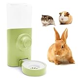 600ml Hängender Haustier-Wasserspender Automatischer Wasserspender Kaninchen Nagetiertränke Hamster Trinkflasche Kaninchentränke Futterspender für Meerschweinchen/Chinchilla/Hamster Nagetiertränke