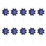 SkyPOOU Reflektierende Vogel-Windmühlen, Dekoration, funktionale Gartendekoration, reflektierende Windräder für Haus, Garten und Balkon, Vogelkontrolle