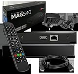 MAG 540 IPTV Set Top Box 1GB RAM 4K HEVC H 265 Unterstützung Linux