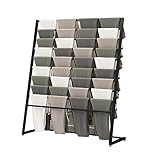 Bodenstehender Schalständer – stilvolles Seidenschal- und Hosenregal für Schals und Accessoires (Farbe: A, Größe: 80 x 40 x 14)