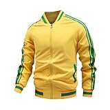 Herren Leicht Bomberjacke Dünne Blouson Jacke Freizeit Sommer Übergangsjacke Lässig Sportlich Fliegerjacke mit Multi Taschen Ultraleichte Bomberjacke Basic Leichte Dünne Freizeit