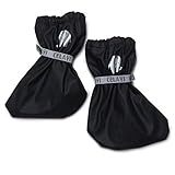 Celavi Thermo Füßlinge Regenfüßlinge Fleece Matschfüßlinge wasserdicht (0 (15 cm), schwarz)