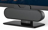 INGA USB-Lautsprecher für Computer-Monitor und Laptop, Clip-On Desktop-Soundbar, USB-C zu USB PC-Lautsprecher für Desktop, Laptop und Mac (Schwarz)
