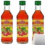 usy Bundle für Kunella Himbeeressig 3er Pack (3x100ml Flasche) + usy Block