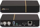 [Test: SEHR GUT *] AX Multibox Twin SE (Second Edition mit WiFi) 4K UHD E2 Linux Sat Receiver mit PVR Aufnahmefunktion Timeshift, UNICABLE, USB, LAN, WLAN, HDMI, H.265 HDR, Astra Hotbird Sortiert