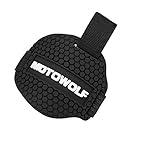 Xrten Schalthebel Schuh Stiefel für Motorrad,Motorrad Schuhschutz Stiefel Abdeckung, Schuhe Schutz Motocross Shift Pad, Motorrad Gangschaltung Pad Schwarz