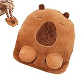 Maodom Beheizbare Fußwärmer Plüsch 3-Stufen,Tierform Wärmeflaschen Für Damen | 2 In 1 Niedlicher Heizer Für Zuhause Frauen Männer Winter